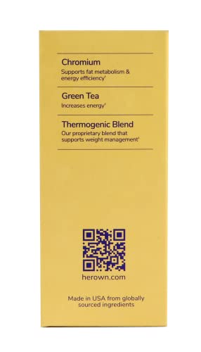 her own Boost, Helps Boost Energy, Supports Metabolism, Proprietary Thermogenic Blend