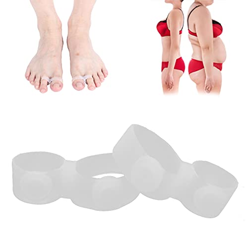 2Pcs Slimming Silicone Foot Massage Magnetic Toe Ring Magnetic Slimming Toe Rings
