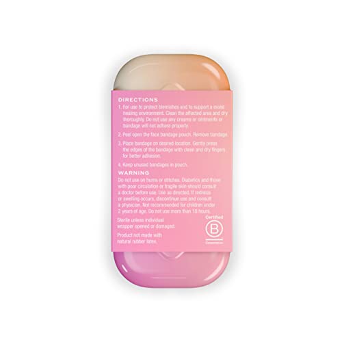 Welly Bandages - Face Savers, Hydrocolloid Acne Blemish Patch, Adhesive, Small Spot Shape