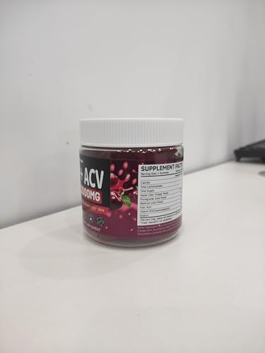 BWWQBB Keto ACV Gummies 2000 mg, Apple Cider Vinegar Gummies,Hair and Nail Support