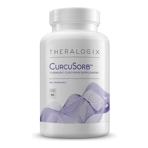 Theralogix CurcuSorb Turmeric Curcumin Supplement - 90-Day Supply - High-Absorption
