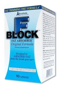 Absolute Nutrition FBlock Xtra Fat Absorber, Diet Formula, 90 Capsules Absolute Nutrition
