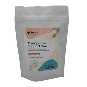 1Balance Living Menopause Support Tea: Cooling Hibiscus Mint, Perimenopause