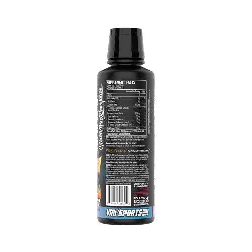 VMI Sports L-Carnitine 1500 Heat Stimulant Free Thermogenic Metabolic Support & Fat Loss