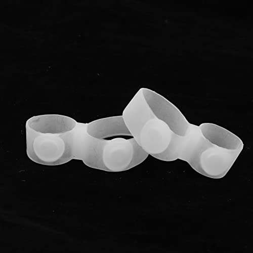 2Pcs Slimming Silicone Foot Massage Magnetic Toe Ring Magnetic Slimming Toe Rings