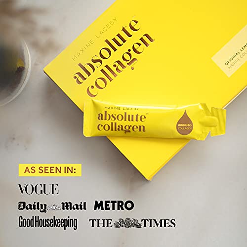 Absolute Collagen Marine Liquid Collagen Supplement for Women - 8000mg Collagen in Each Sachet Absolute Collagen