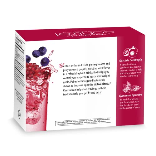 Javita ActiveBlendz Control Fruit Powder Drink Instant Beverage Made w/Pomegranate