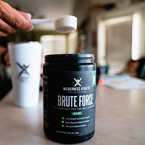 Wilderness Athlete - Brute Force Pre-Workout | Best Pre Workout Powder for Women & Men