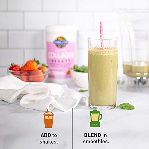 Garden of Life Grass Fed Collagen Beauty - Strawberry Lemonade, 20 Servings - Collagen