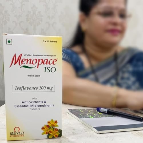 30 Tablets with Isoflavones, Amino acids & Essential Vitamins to Support Menopause Symptoms My Store