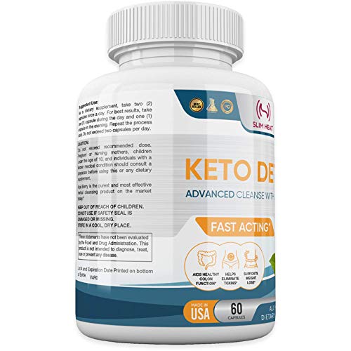 Advanced Keto Colon Cleanser & Detox for Weight Loss - Aids Healthy Colon Function