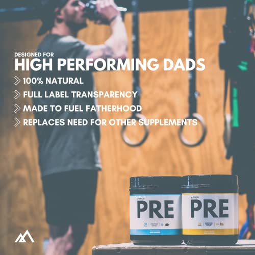 TEDCo Pre Workout Powder - All Natural Preworkout for Men, Zero Artificial Sweeteners