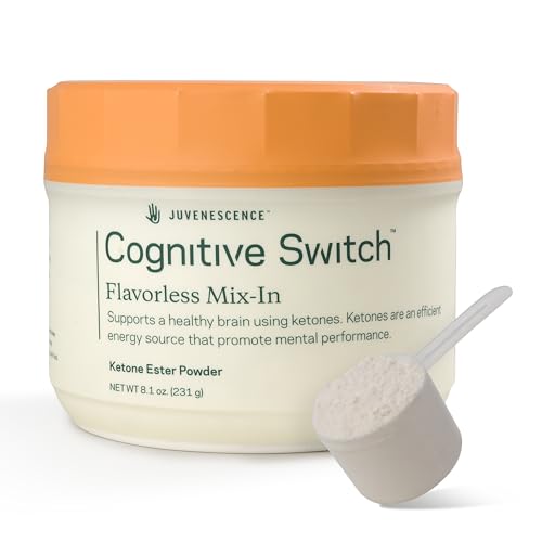 Juvenescence Cognitive Switch Ketones Powder, Rapid Ketosis BHB Exogenous Ketones
