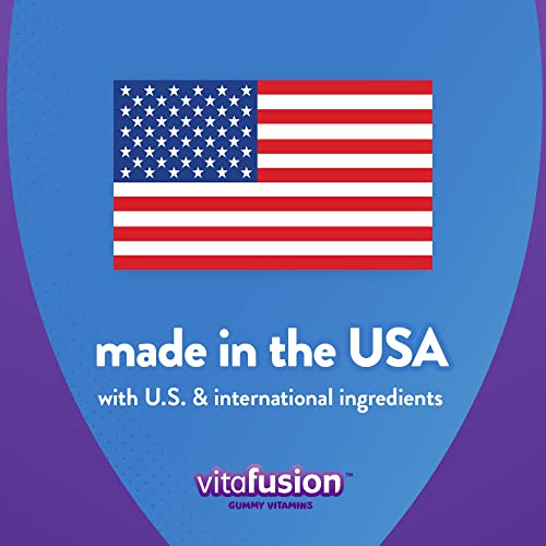 Vitafusion Multivitamin Plus Beauty – 2-in-1 Benefits – Adult Gummy with Hair, Skin & Nails