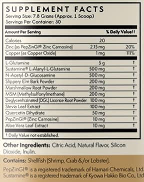 TERRA ORIGIN Healthy Gut Peach Banana | 3-Pack, 90 Servings (Three 30-Serving tubs)