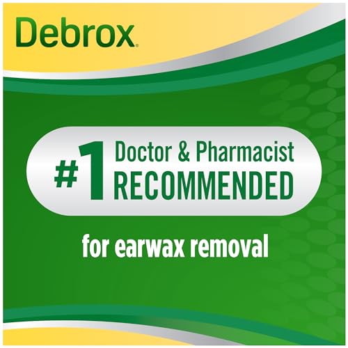 Debrox Ear Wax Removal Drops, Gentle Microfoam Ear Wax Remover, 0.5 Fl Oz