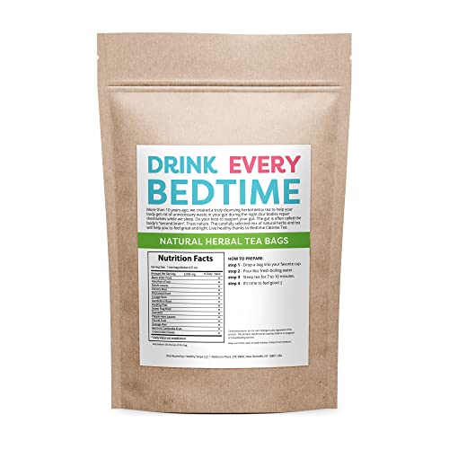 14 Days Bedtime Cleanse Tea : Detox Skinny Herb - Effective Detox Tea, Support Cleanse