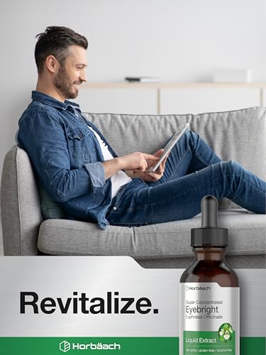 Eyebright Herb Supplement | 2 fl oz | Alcohol Free Drops | Super Concentrated Liquid