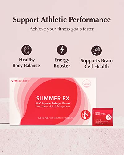 VITALBEAUTIE SLIMEREX L-Carnitine Supplement for Men & Women | Energy Support