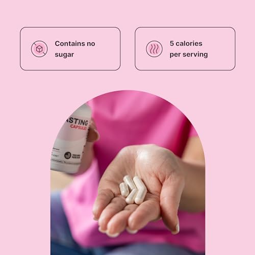 DOFASTING Glucomannan Capsules, Fiber Supplement Glucomannan, Sugar Cravings Blocker