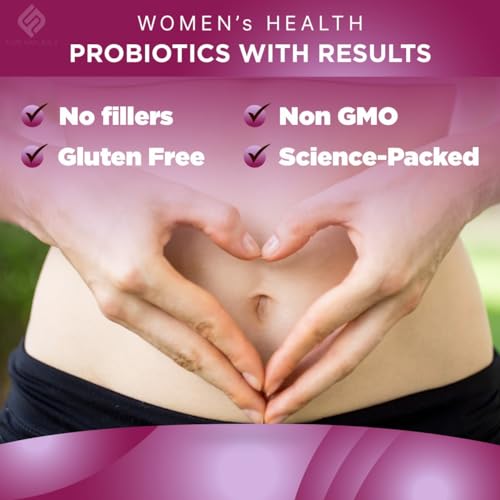 Vaginal Probiotics for Women Digestive Enzymes Gut Health PH Balance Pills, Women's