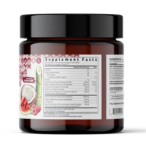 UMZU Zuum Pre-Workout - Energy, Pump & Endurance - with B-Vitamin Complex
