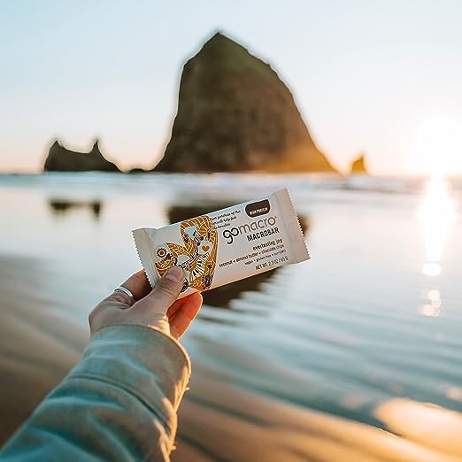 GoMacro MacroBar Organic Vegan Protein Bars - Coconut + Almond Butter + Chocolate