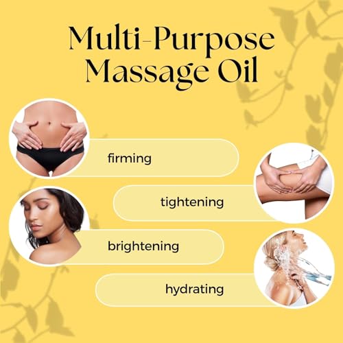 Essentially KateS Anti Cellulite Massage Oil 8 Fl Oz - Helps Break Down Fat Cells in Hip