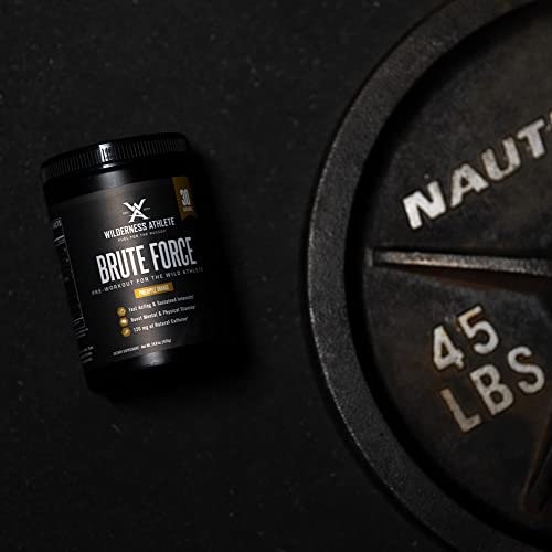 Wilderness Athlete - Brute Force Pre-Workout | Best Pre Workout Powder for Women & Men