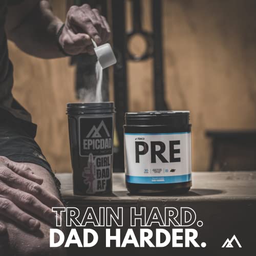 TEDCo Pre Workout Powder - All Natural Preworkout for Men, Zero Artificial Sweeteners