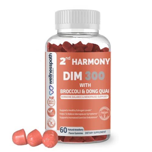 2nd Harmony DIM 300, DIM Supplement with Dong Quai, Aids with Menopause Relief and Hormone WELLNESSPATH RX & HEALTH SOLUTIONS
