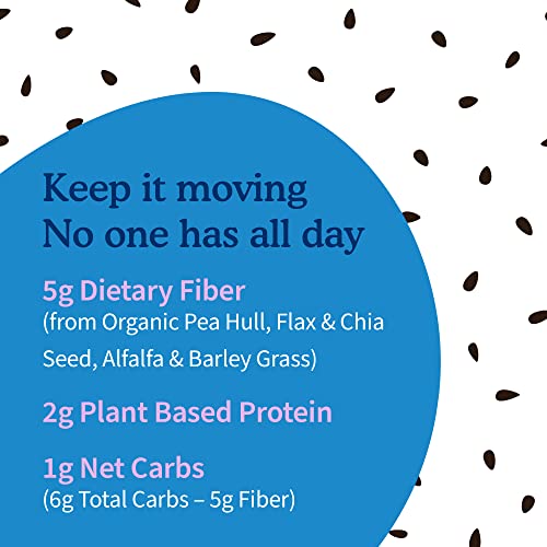 Garden of Life Organic Unflavored Fiber Powder Detox Blend with Chia, Alfalfa & Barley