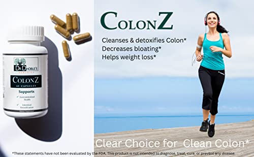 Dr. Dhoble’s Remedies ColonZ Colon Cleanser & Detox – Helps Occasional Constipation
