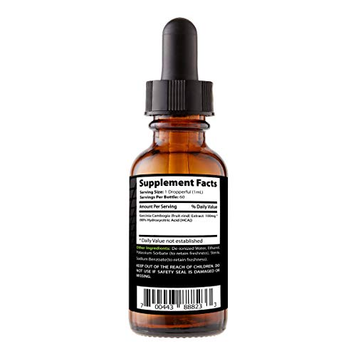 Absonutrix Garcinia Cambogia 2 Oz 98% HCA weigh management All Natural 30 Day Supply Absonutrix