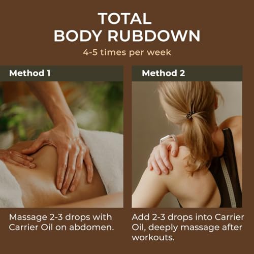 Gya Labs Ginger Oil for Comfort - Natural Ginger Essential Oil for Massage Oil - Ginger Oil