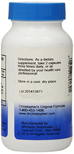 Dr. Christopher's Original Formulas Thyroid Maintenance Formula Capsules, 100 Count