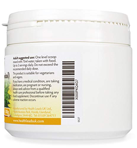 Inositol (Myo-Inositol) Powder 300g, Also Called Vitamin B8, High Absorption, Vegan