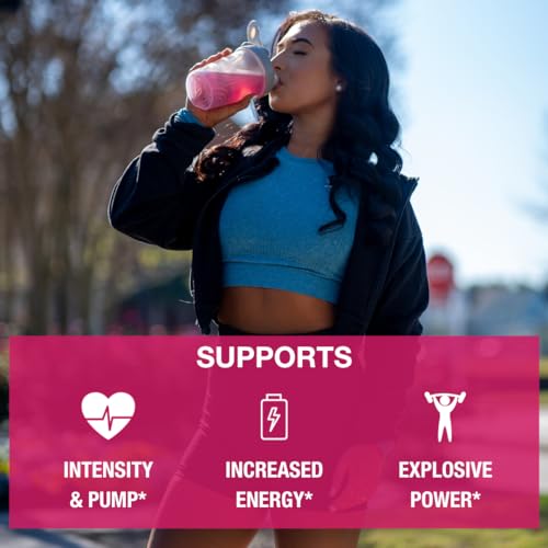 Honey Badger Pre Workout Powder, Keto Vegan Preworkout for Men & Women with Vitamin C