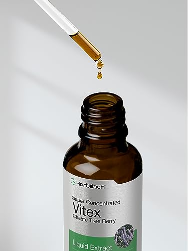 Vitex Berry Chasteberry Extract | 2 fl oz | Super Concentrated | Alcohol Free Chaste Tree