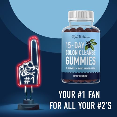 15 Day Colon Cleanse & Detox Gummies | Occasional Constipation & Bloating Relief