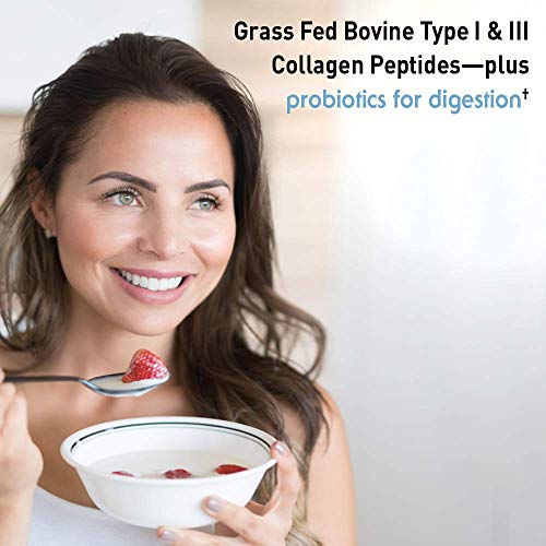 Garden of Life Grass Fed Collagen Peptides Powder – Unflavored, for Women Men Hair