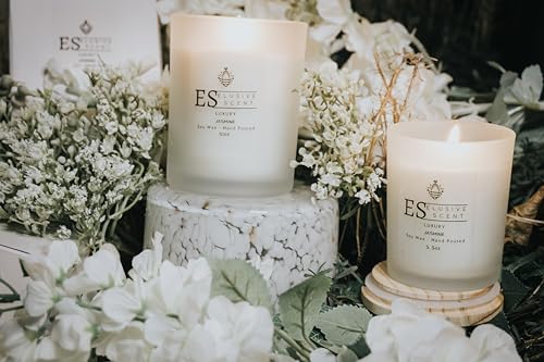 Jasmine | 5.5oz | Luxury Candle | Scented Candle | Aromatherapy | Essential Fragrance Oils