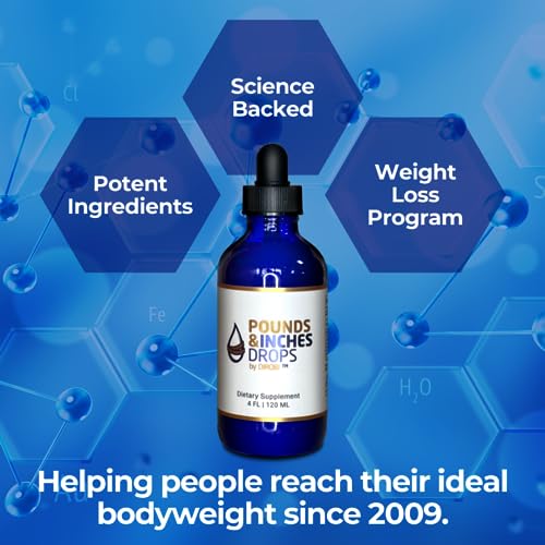 Dirobi Pounds and Inches Weight Management Drops, Liquid Supplement
