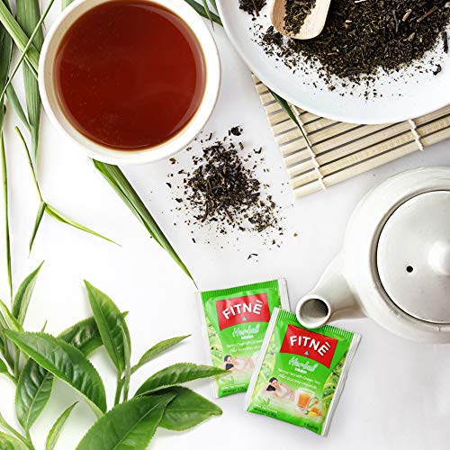 FITNE Green Tea Herbal Honey Lemon With Garcinia Senna Infusion Gentle Detox Cleanse