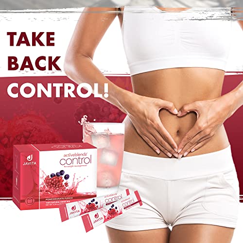 Javita ActiveBlendz Control Fruit Powder Drink Instant Beverage Made w/Pomegranate