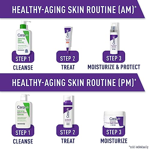 CeraVe Anti Aging Retinol Serum | Cream Serum for Smoothing Fine Lines