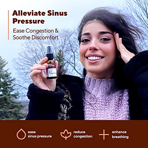 Breathe Blend Essential Oil Sinus Spray | Best Therapeutic Grade Essential Oils for Sleep