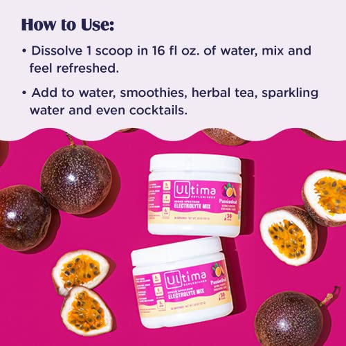 Ultima Replenisher Hydration Electrolyte Powder- 30 Servings- Keto & Sugar Free