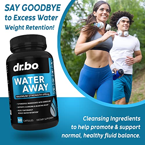 Water Pills Diuretics for Water Retention - Natural Water Away Pills Herbal Diuretic Supplements
