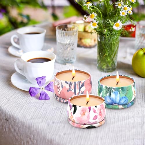 3 Pack Scented Candles Set for Christmas Thanksginving Gift, Relaxing Aromatherapy Candles Gift Henaler